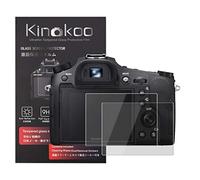 kinokoo DSC-RX10 Protection D'ecran, 0.25mm 9H Dureté Verre Trempé Film Compatible Sony DSC-RX10/RX10M2/RX10M3/RX10M4 Appareil Photo Numérique sans bulles/anti-rayures (paquet de 2)