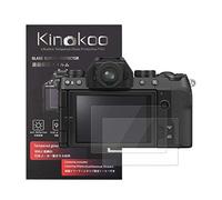 kinokoo Film de Protection d'Ecran pour Fujifilm Fuji X-S10/XS10 Protecteur - 0.25mm Verre Trempé Optique Dureté 9H Anti-Rayure Anti-Bulle -Lot de 2