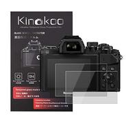 kinokoo Film de Verre trempé pour Olympus E-M1/E-M1 II/E-M5 II/E-M10 II/III Film de Protection d'écran Crystal Clear Olympus sans Bulles/Anti-Rayures (Paquet de 2)