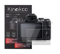 kinokoo Film de Verre trempé pour Olympus E-M5/E-P3 Film de Protection d'écran Crystal Clear Olympus E-M5 E-P3 sans Bulles/Anti-Rayures (Paquet de 2)
