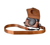 kinokoo Housse de Protection pour Canon PowerShot SX720 HS SX730 SX740 HS Appareil Photo, Étui en Cuir PU PowerShot SX720/SX730/SX740 HS Caméra avec Bandoulière Ajustable - Marron