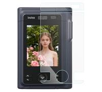 kinokoo Lot de 3 films protecteurs d'écran pour Fujifilm Instax Mini LiPlay+/LiPlay Plus, film PET couverture complète anti-rayures pour appareil photo instantané Instax Mini LiPlay+ Hybride