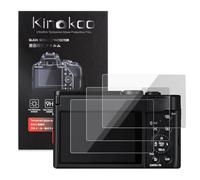 Kinokoo Protection D'écran pour Panasonic Lumix DC-TZ99/LX100/LX100 II Appareil Photo - 0,25 mm 9H Dureté DC-TZ99 LX100 LX100 II Film en Verre Trempé - Anti-Tayures et Sans Bulles (3 Pièces)
