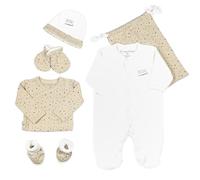 KINOUSSES - Kit Naissance Bébé Velours - Ensemble Naissance Nouveau-né Mixte Fille & Garçon - Coffret Vêtements Bébé