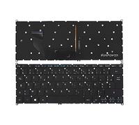 KINPOWER Clavier Azerty Français Compatible avec Acer Swift SF514-53T SF514-53T Rétro-éclairage