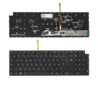KINPOWER Clavier Azerty Français Compatible avec Dell Inspiron 16 Plus 7610 Rétroéclairage