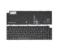 KINPOWER Clavier Azerty Français Compatible avec Dell Latitude 5520 5521 5530 5531 Rétro-éclairage