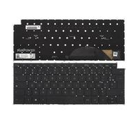 KINPOWER Clavier Azerty Français Compatible avec Dell XPS 15 9510 Rétroéclairage