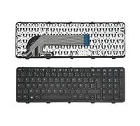 KINPOWER Clavier Azerty Français Compatible avec HP ProBook 450 Serie 450 G1 450 G2 avec Frame