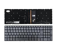 KINPOWER Clavier Azerty Français Compatible avec Lenovo Idealpad 330-17AST Rétro-éclairage