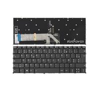 KINPOWER Clavier Azerty Français Compatible avec Lenovo Ideapad 3-14ALC6 Rétro-éclairage