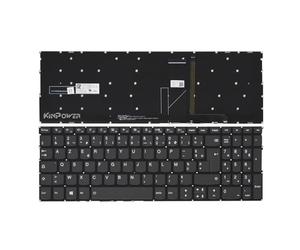 KINPOWER Clavier Azerty Français Compatible avec Lenovo Ideapad S540-15IML 81NG Rétro-éclairage