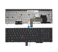 KINPOWER Clavier Azerty Français Compatible avec Lenovo ThinkPad E560 E560P E565