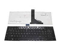 KINPOWER Clavier Azerty Français Compatible avec Toshiba Satellite C75-A C75D-A C75-B C75D-B C75DT-B (Noir)