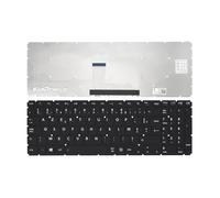 KINPOWER Clavier Azerty Français Compatible avec Toshiba Satellite P50-C P50-D (Noir)