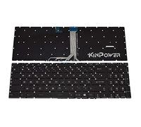 KINPOWER Clavier Français Azerty Compatible avec MSI GX63 (Rétro-éclairage:RGB)