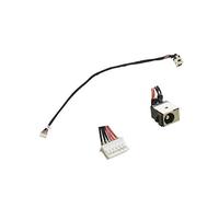 KINPOWER DC Jack Connecteur Alimentation Compatible avec ASUS P750LB P750LN P750VP P750JB P750JN P750JP P750LP Ligne：21.5cm