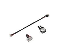 KINPOWER DC Jack Connecteur Alimentation Compatible avec ASUS X751 X751BP X751LA X751LAB X751LAV X751LB X751LD X751LDB X751MD Ligne：18cm