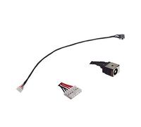 KINPOWER DC Jack Connecteur Alimentation Compatible avec ASUS X751 X751BP X751LA X751LN X751LNB X751LX X751LX X751MD X751MJ X751NA X751NV X751SA Ligne：26cm