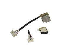 KINPOWER DC Jack Connecteur Alimentation Compatible avec HP Pavilion 14-AB 15-AU 15-BS 15-BW Ligne：5cm