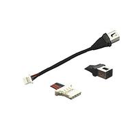 KINPOWER DC Jack Connecteur Alimentation Compatible avec Lenovo Ideapad S340-14API S340-15API Ligne:6.4cm