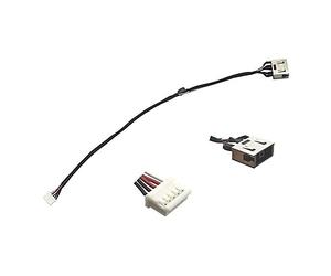 KinPower DC Jack Connecteur Alimentation Compatible avec Lenovo ThinkPad T440S T450 T450S T460 T460P Ligne：19.5cm