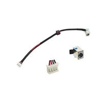 KinPower DC Jack Connecteur Alimentation Compatible avec PackardBell EasyNote TV43HC TV44 TV44HC Ligne：17.8cm