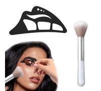 Kinretixia Eyetour Lidfading Tool, assistant fard à paupières, outil d'aide au maquillage des yeux, pochoirs pour les yeux, Eyetour Your Glam Bestie, modèle d'eyeliner pour les femmes