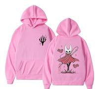 Kinsea Hollow Sweat À Capuche Unisex Knight Hoodies Oversize Streetwear Y2K Sweatshirts pour Automne Et Printemps-Pink||XX_l