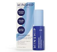 Kinship Dreamwave Sérum rénovateur de nuit 2 % bio-rétinoïde - Rétinol pour peaux sensibles - Lisse les rides - Niacinamide anti-âge + acide tranexamique - Éclaircit, hydrate, réduit les rougeurs