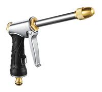 Kinsinder Pistolet D'arrosage Metal Jardin Pistolet Tuyau Arrosage, Pistolet Arrosage Jardin, Haute Pression en Alliage de Zinc pour Lavage de Voiture et Douche D'animaux Domestiques