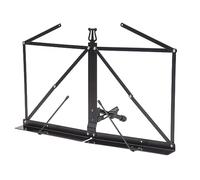 Kinsman KSS09 Pupitre de pliage pour Instrument de musique/Ordinateur de bureau Noir