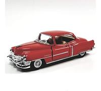 KiNSMART Cadillac Série 62 1953 - Échelle 1:43 O - 12,7 cm - Modèle classique en métal moulé sous pression (rouge cerise)