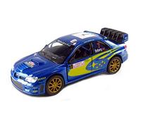 Kinsmart Rally Impreza WRC 2007 modèle de Voiture moulé sous Pression 1:36 modèle à l'échelle Portes d'ouverture Action de Retrait OEM Produit Officiel