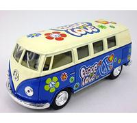 Kinsmart Volkswagen - VW T1 (Type 2) « Peace & Love Bus Échelle 1:32 Diecast Produit officiel sous licence