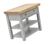 KINSPON 1/12 Échelle Poupées À Échelle Miniature Unité Stockage L'armoire Latérale Parfaite pour Améliorer Les Maisons Poupées Réalistes Décoration Décoration Mobilier Collection