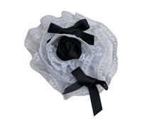 KINSPON Broche élégante en dentelle avec rose pour cheveux - Jolie broche en dentelle pour femme