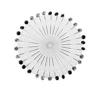 KINSPON Lot de 30 épingles Hijab en strass pour écharpe, broches, bijoux, décoration