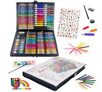 KINSPORY Mallette de dessin, 278 pièces de fournitures de dessin