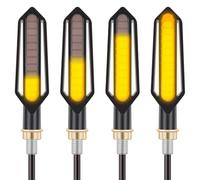 Kinstecks 4PCS Indicateurs de Signal de Virage 12V 12LED Moto