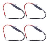Kinstecks LED Flasher 4 PCS 12 V Clignotant Indicateur Résistance Adaptateur Flash Fix Erreur Pour Moto