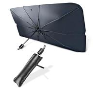 KINSTON - Parapluie UV - Parasol Voiture Standard - Pare Soleil Voiture Avant - Modèle Standard 128 X 65 cm Citadines