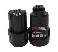 KINSUN 2-Pack Outil électrique Batterie 10.8V 1.5Ah Li-ION pour Bos Perceuse sans Fil 2 607 336 013 2 607 336 014 BAT411 BAT411A BAT412A GDR 10.8-LI GMF 10.8 V-LI GSR 10.8 V-LI2 GUS 10.8 V-LI