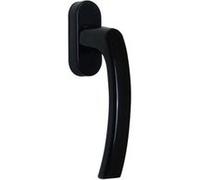 KINTECH Poignée de fenêtre Eva, aluminium brillant noir G