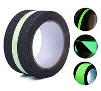 Kinteshun Bande antidérapante pour escaliers, bandes de traction antidérapantes qui brillent dans le noir - Bande adhésive robuste pour marches d'escalier ou surface glissante en intérieur ou en