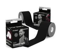 Kintex Bande de kinésiologie Noir, 2 x 5 cm