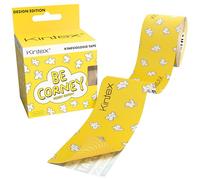 Kintex Bande Kinésiologie Tape Classic, 5 cm x 5 m, Bande de Kinésiologie Hypoallergénique et Résistante à l’eau, Bande Physiothérapeutique, Bande Médicale, Décoré (Be Corney)