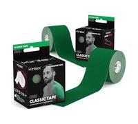 Kintex Bande Kinésiologie Tape Classic, 5 cm x 5 m, Bande de Kinésiologie Hypoallergénique et Résistante à l’eau, Bande Physiothérapeutique, Bande Médicale, Sport et Physiothérapie, Lot de 2