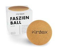 Kintex balle de fascia en liège, 5 cm ou 8 cm, balle de massage pour l'automassage, l'auto-massage, la régénération après le sport, balle en liège, balle de fascia (5 cm)