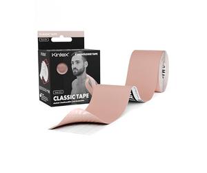 Kintex Kinesiological Tape Classic - 5 cm x 5 m | Auto-adhésif, Élastique, Résistant à l’eau et Antiallergique - Bandage sportif et Kinésiotape pour Blessures liées au Sport